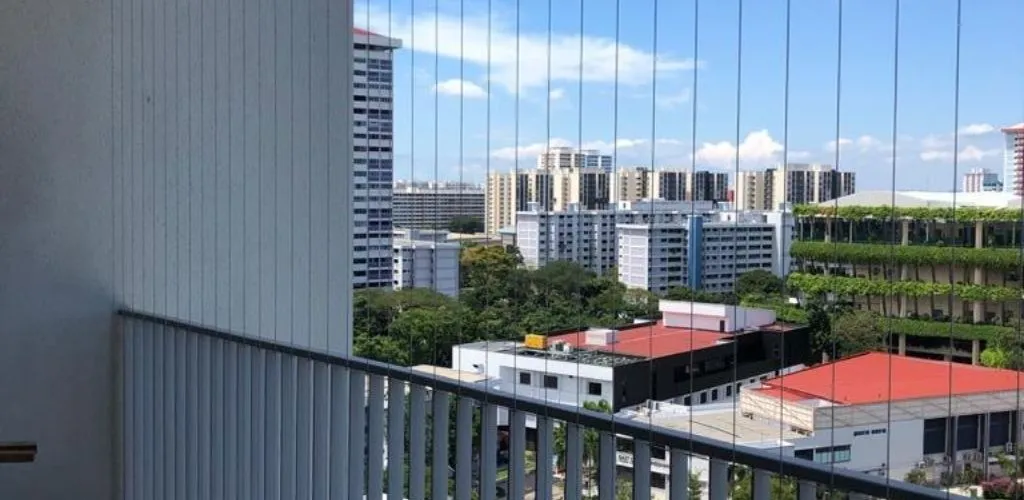 Invisible Grills for Balcony in Bhubaneswar Apartments