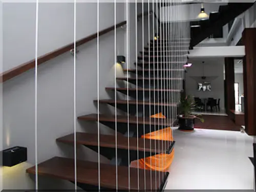 Invisible Grills for Staircases