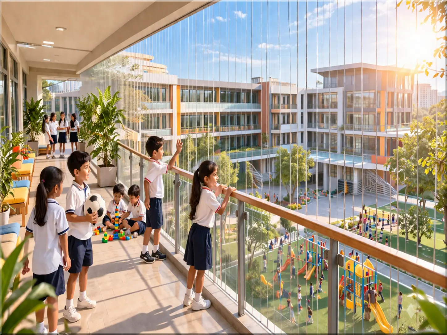Invisible Grills for Schools & Colleges
