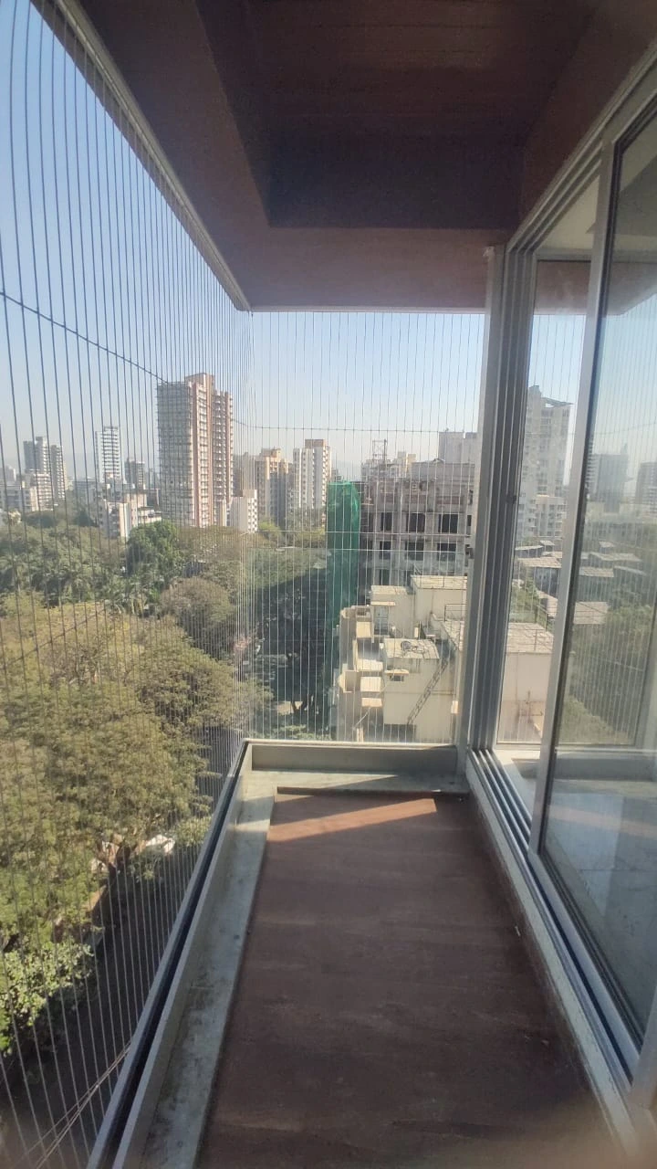 High-Rise Invisible Grill Installation in Patia Bhubaneswar