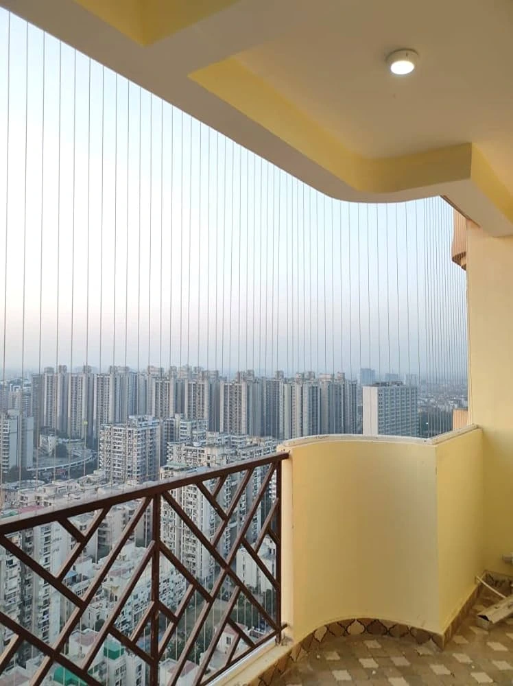 High-Tensile Invisible Grill For Balcony Installation in Bhubaneswar