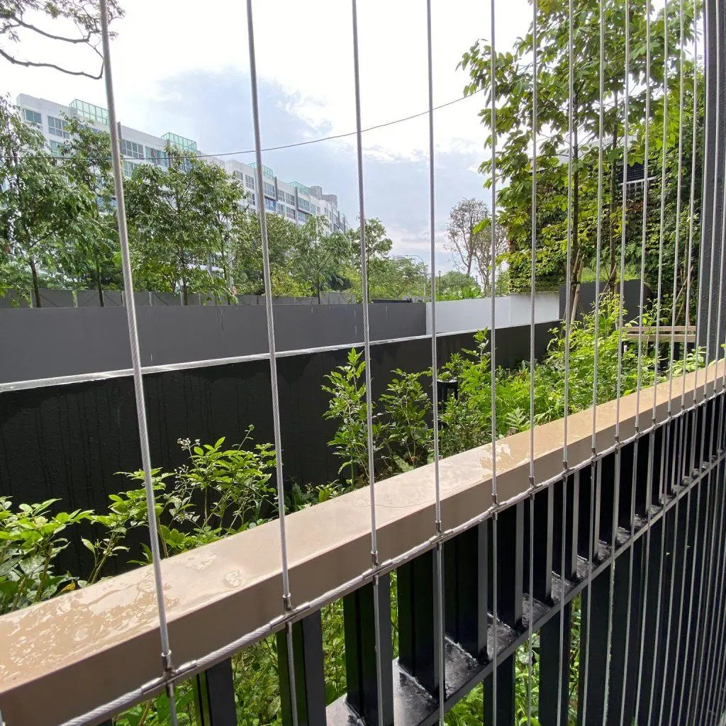 High-Tensile Invisible Grill For Balcony Installation in Bhubaneswar