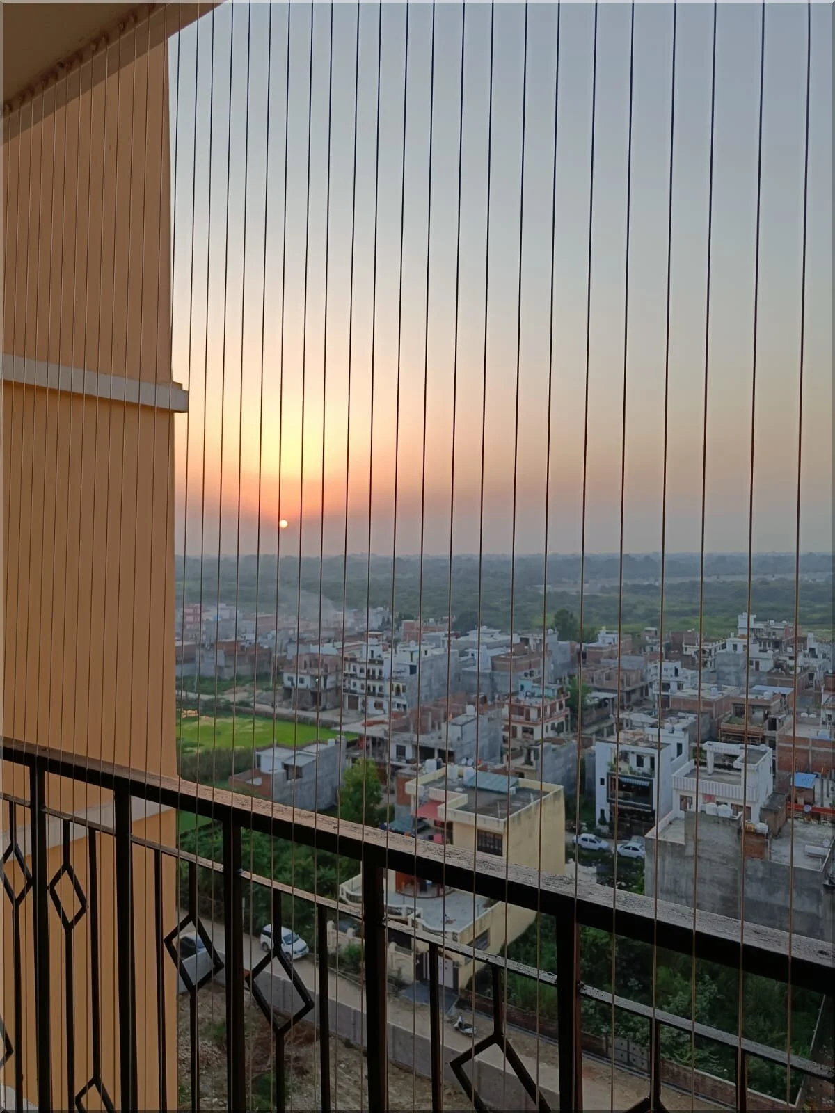 Invisible Grill for Balcony